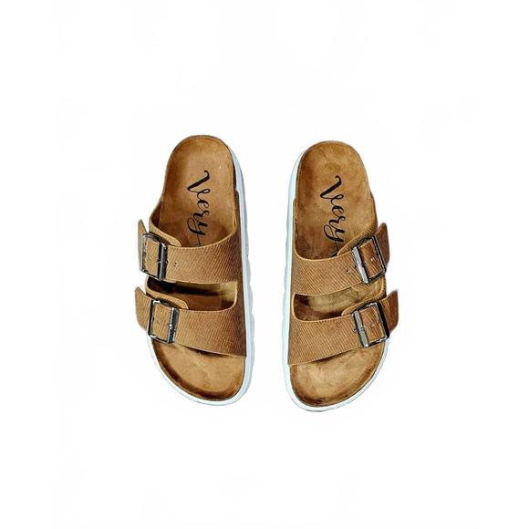 NEW VERY G women's jazmin sandal in tan - Picture 1 of 5